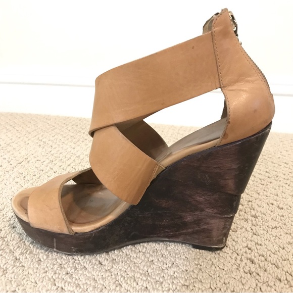 DVF vintage opal wedge sandal size 7 - Picture 3 of 11